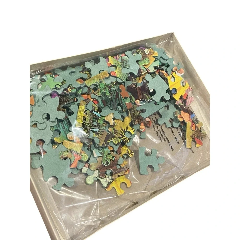 1971 Waddingtons Junior Circular Grimm's Fairy Tales 150 Pc Puzzle Complete